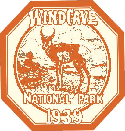 Wind Cave National Park Vintage png transparent