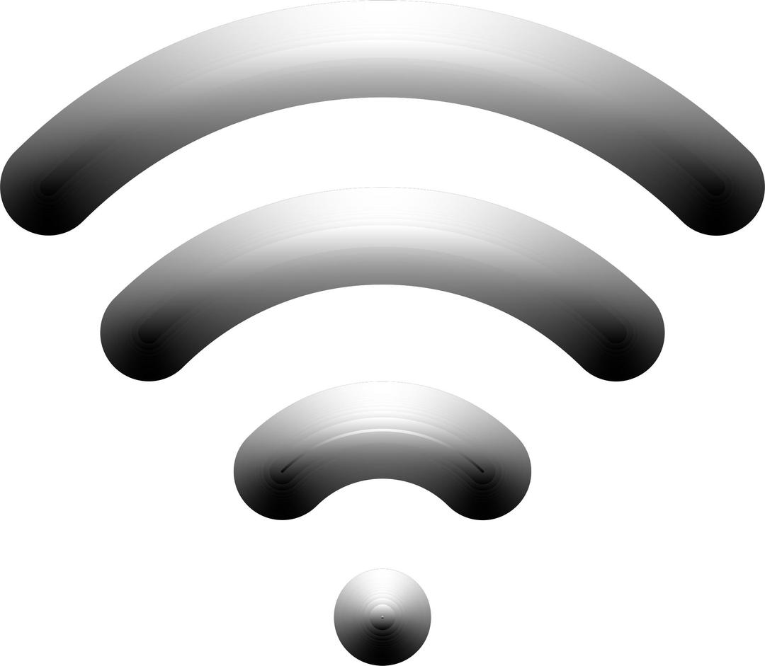 Wireless Signal Icon Enhanced 2 Variation 2 png transparent