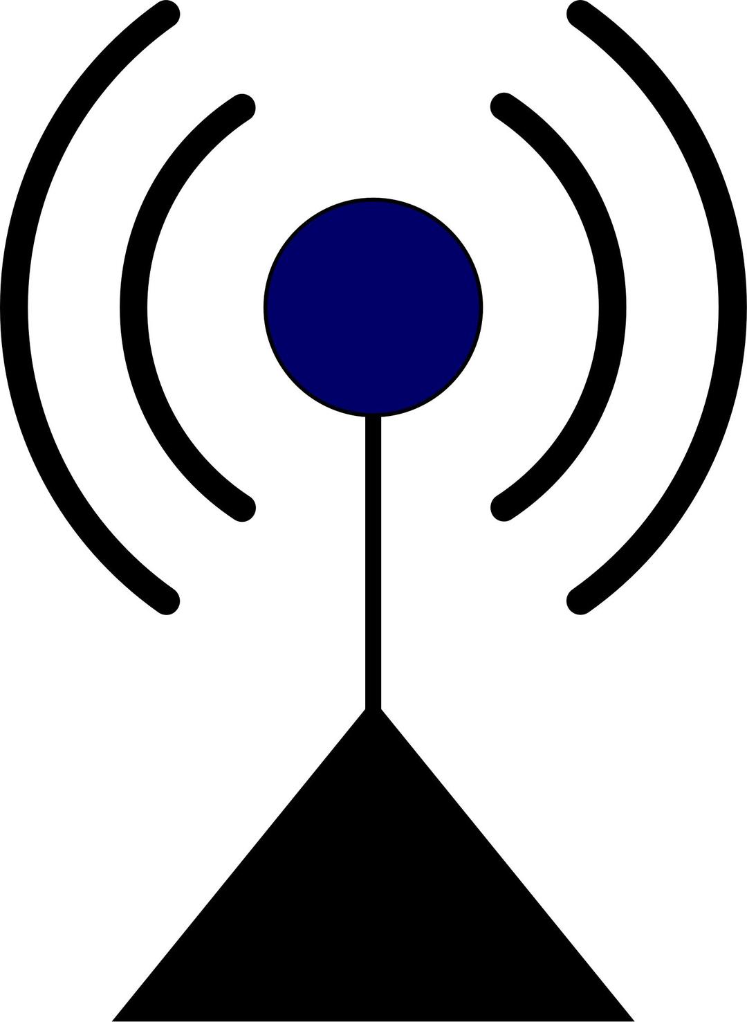 WLAN Access Point Symbol png transparent