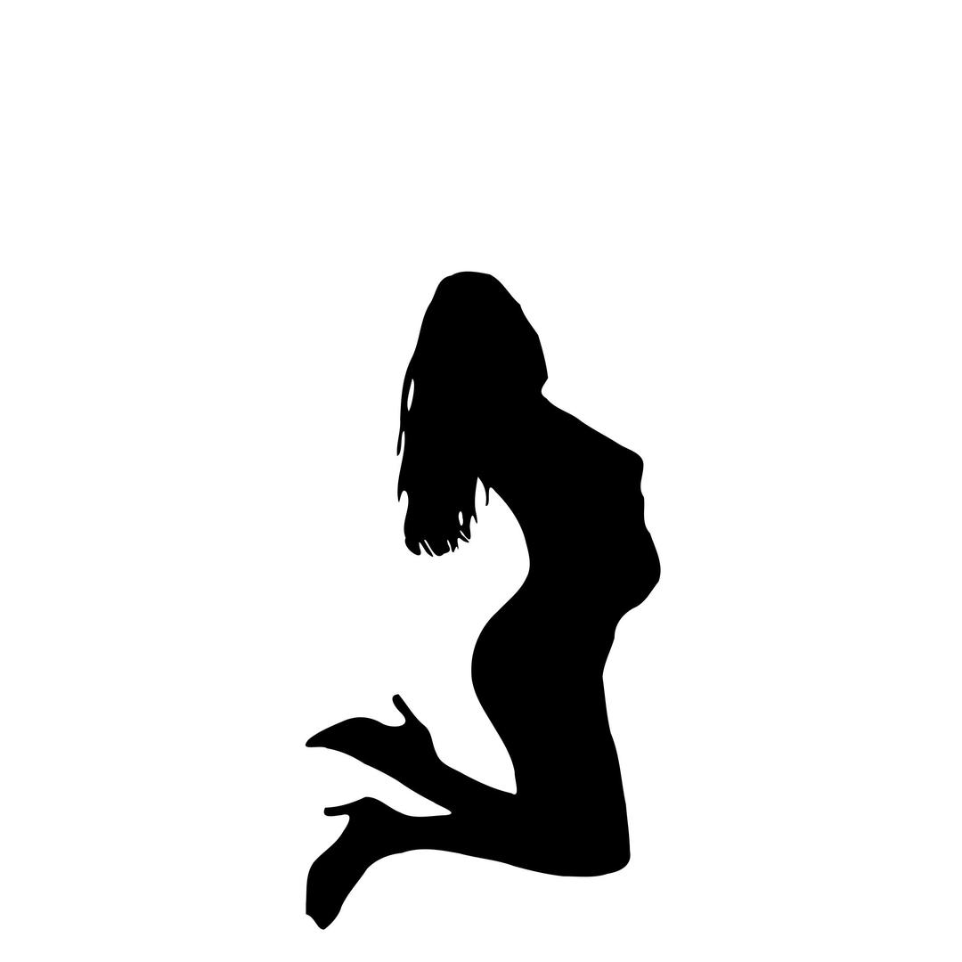 Woman Silhouette 41 png transparent