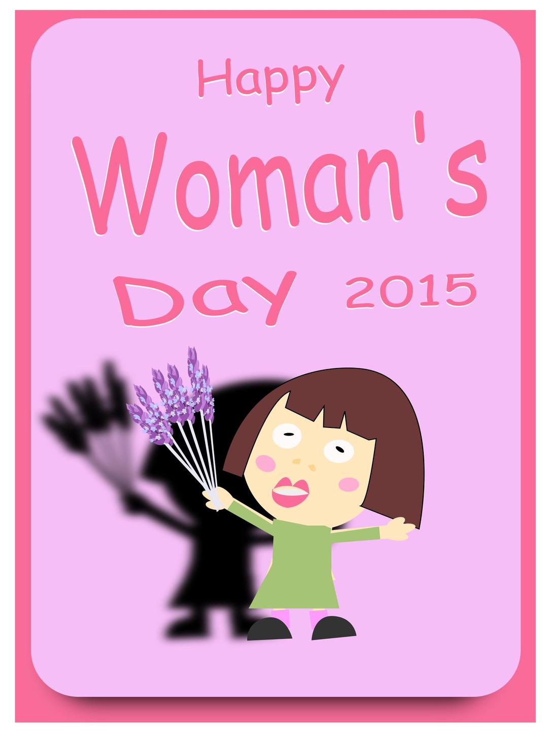 Womans day 2015 png transparent