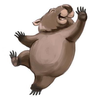 Wombat Clipart png transparent