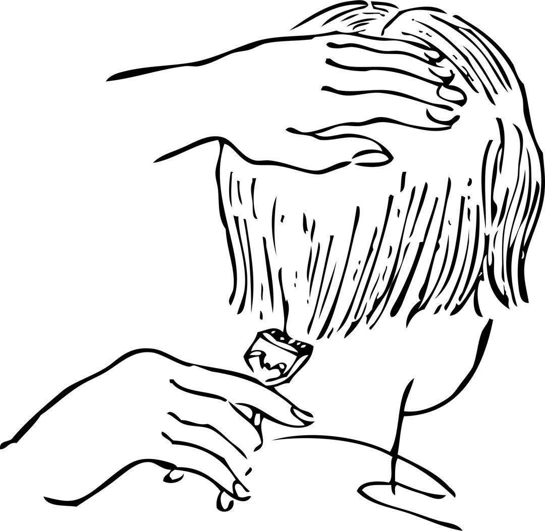 women's haircutting 5 png transparent