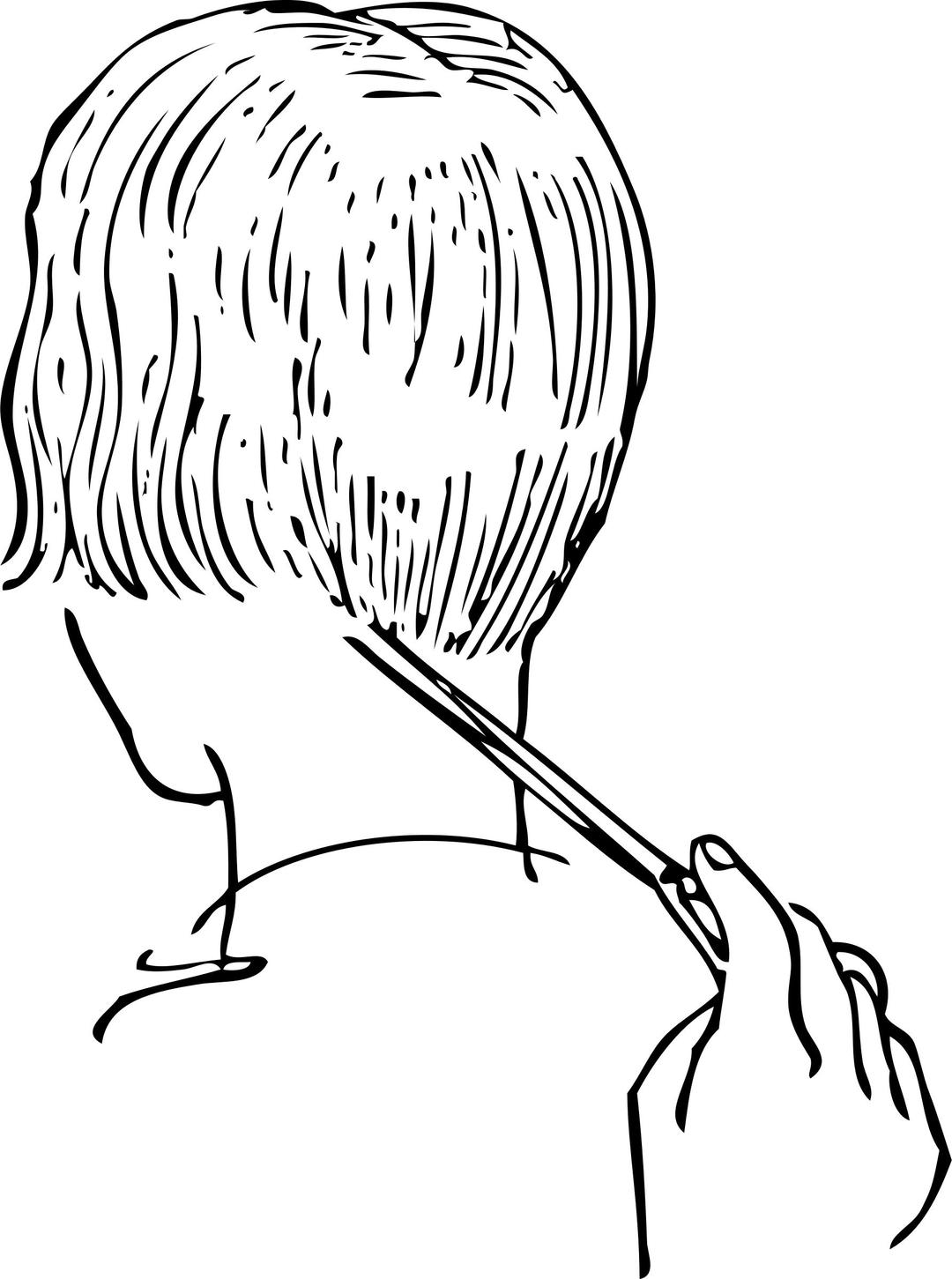 women's haircutting 6 png transparent