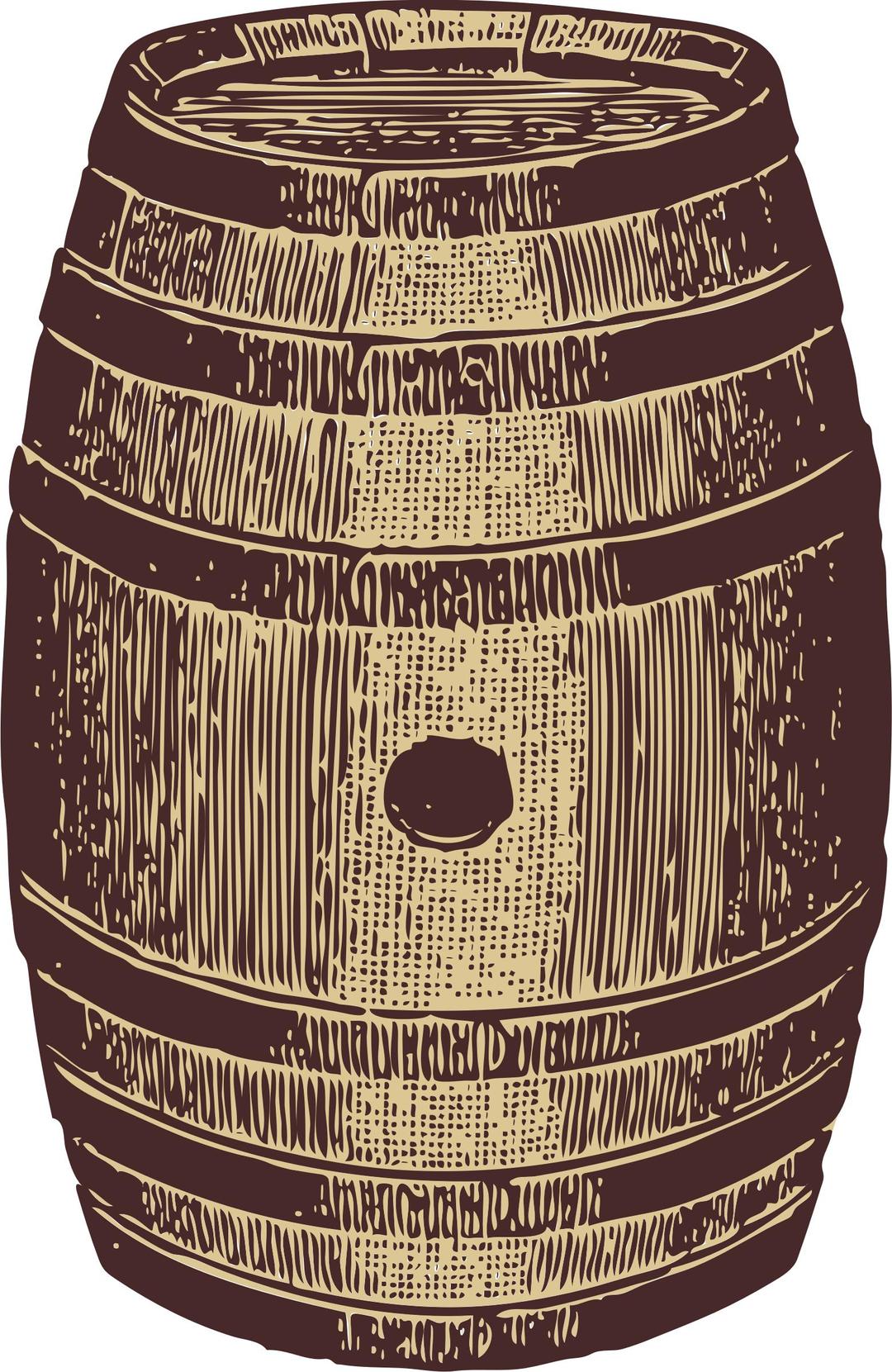 wooden barrel png transparent