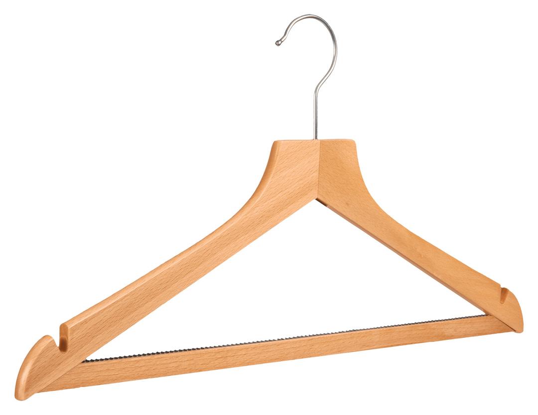 Wooden Clothes Hanger png transparent