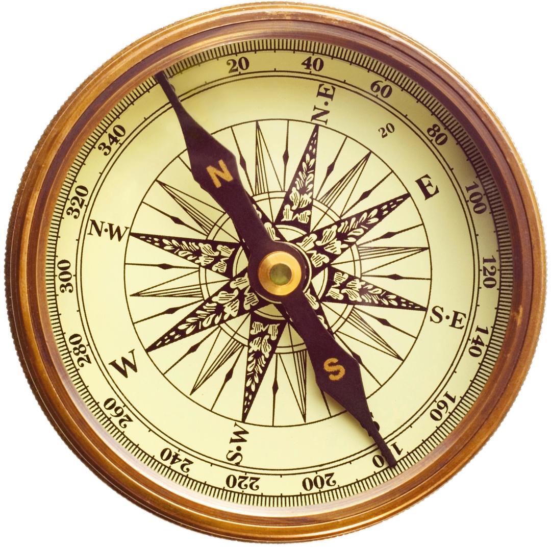 Wooden Compass png transparent
