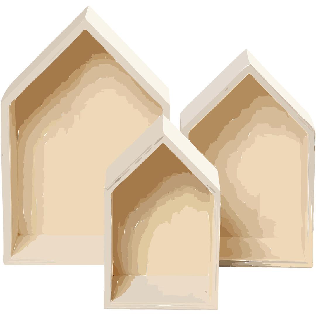Wooden items png transparent
