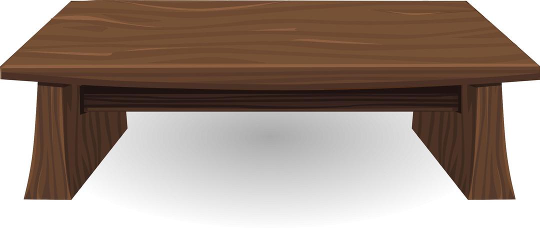 Wooden table from Glitch png transparent