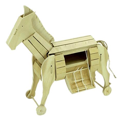 Wooden Toy Trojan Horse png transparent