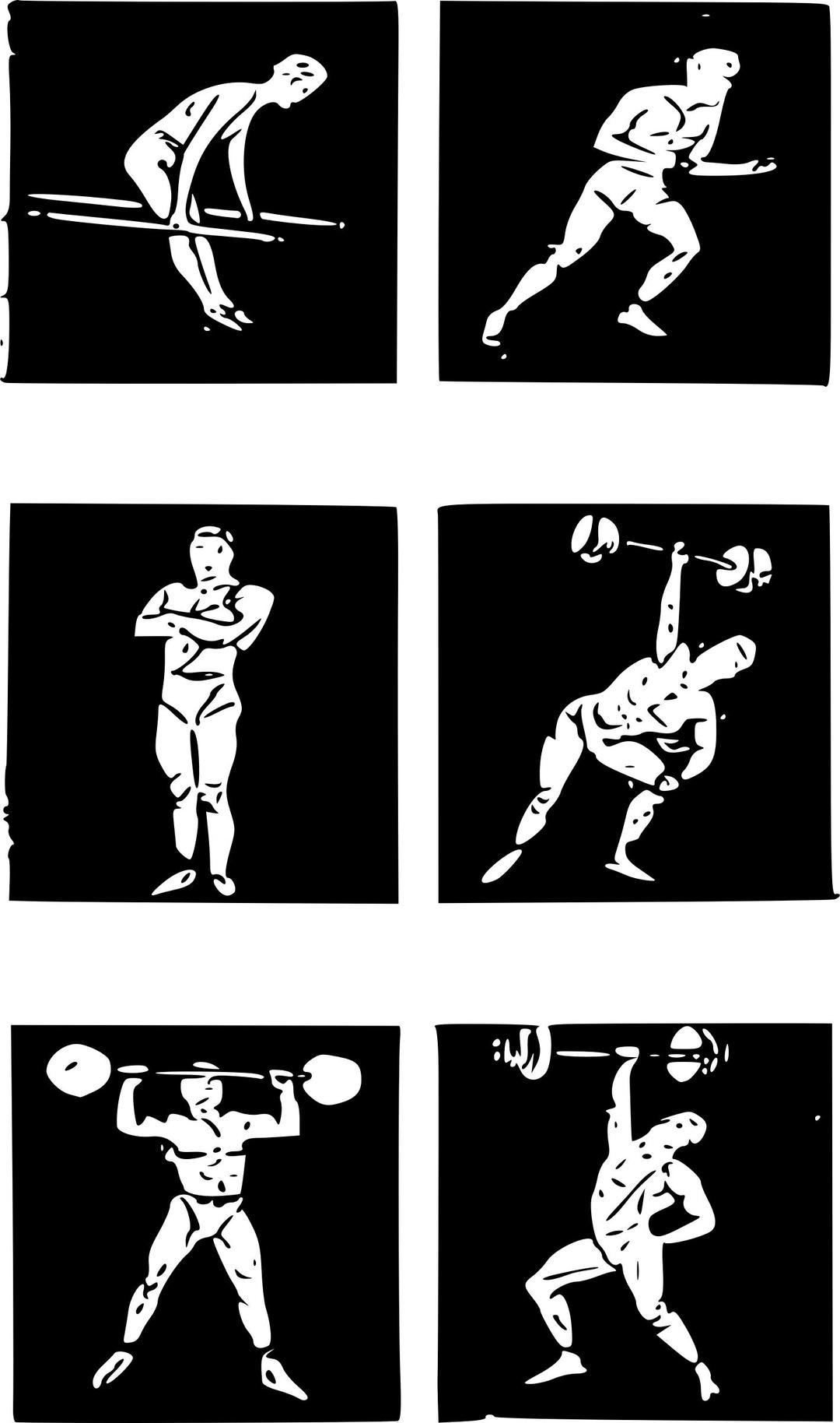 Workout Icons png transparent