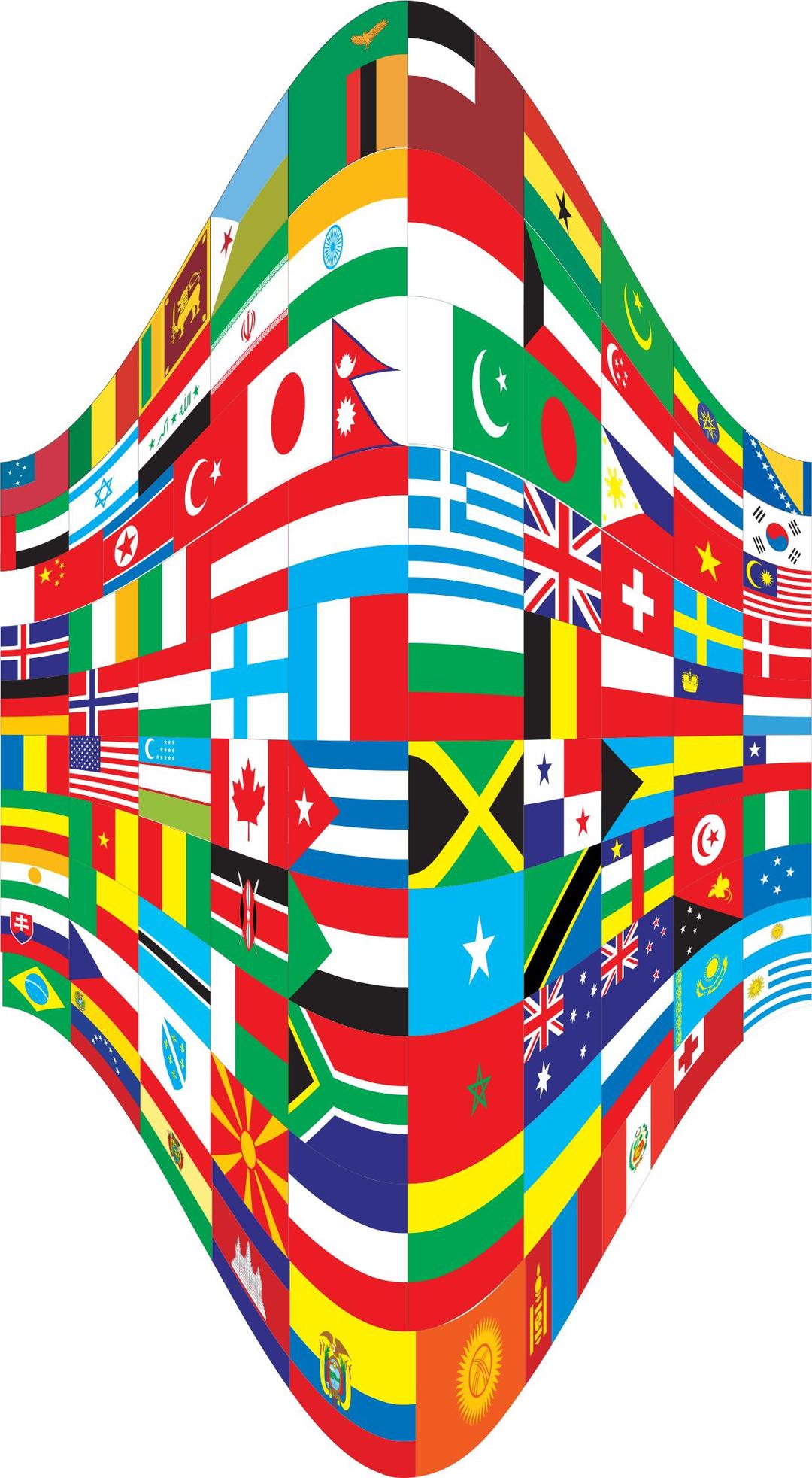 World Flags Perspective 2 png transparent