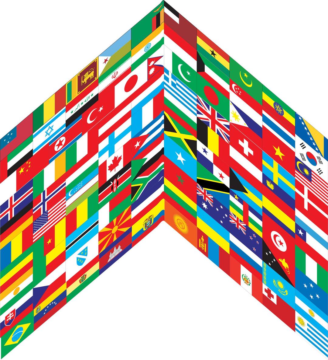 World Flags Perspective 4 png transparent