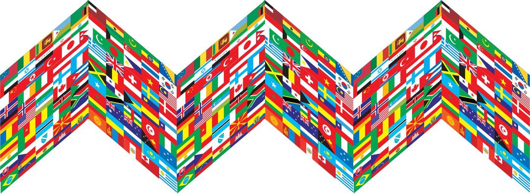 World Flags Perspective 4 Variation 2 png transparent