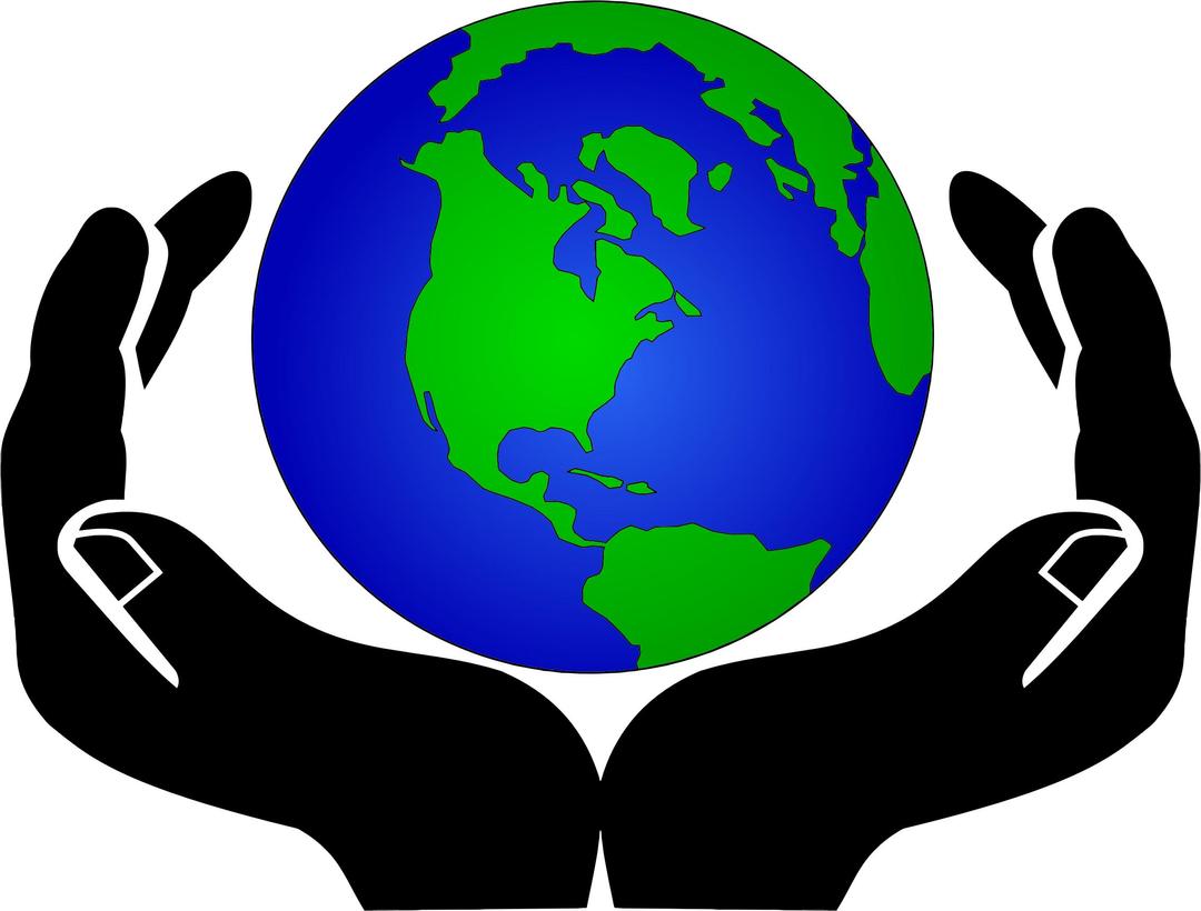 World In Hands png transparent