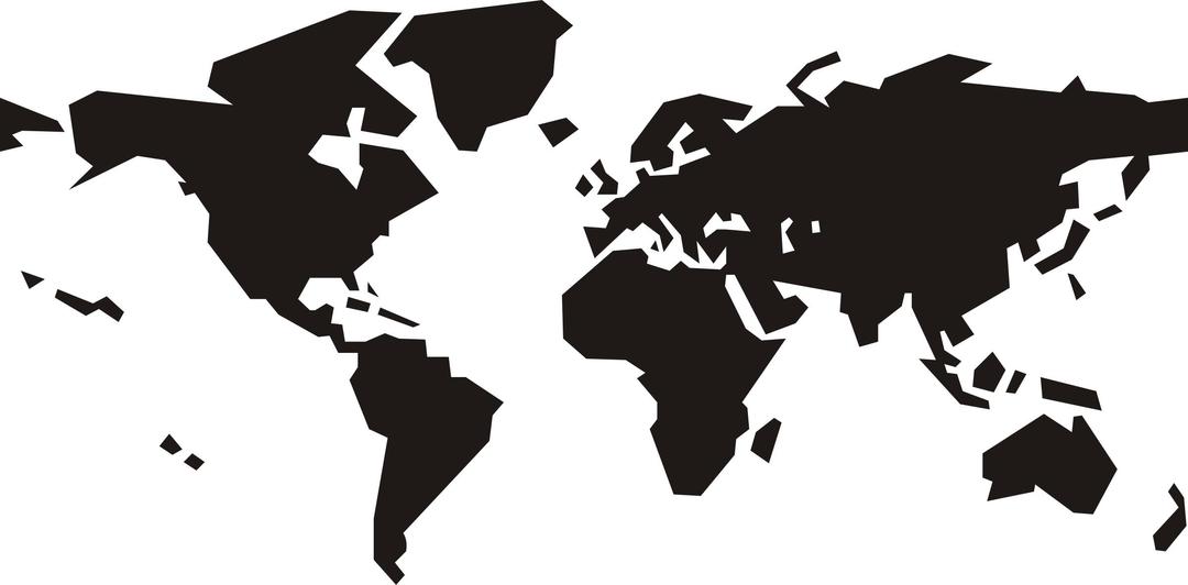 World map png transparent