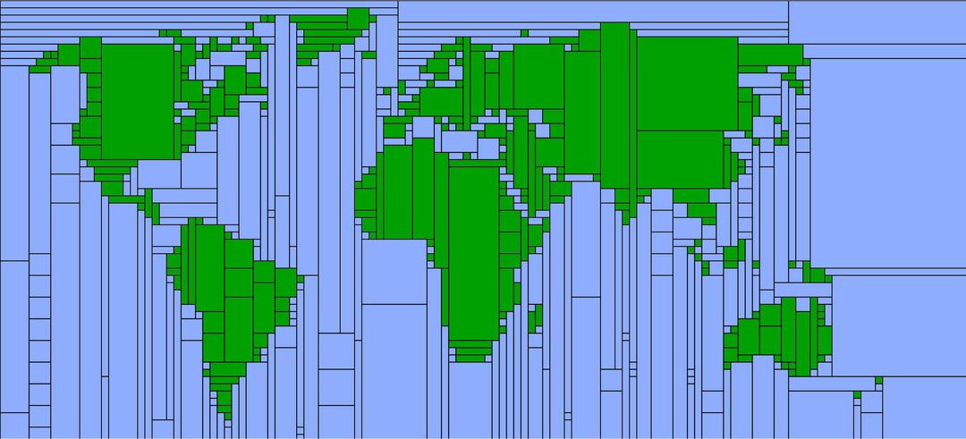 World Map Mondrian Mosaic png transparent