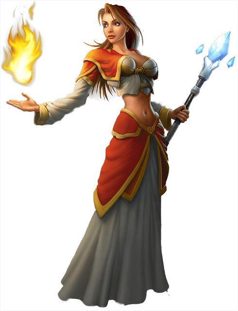World Of Warcraft Female Character png transparent