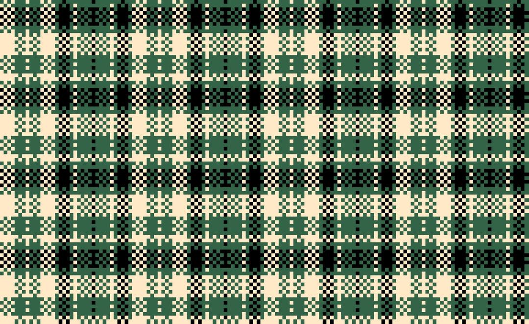Woven Plaid Green png transparent