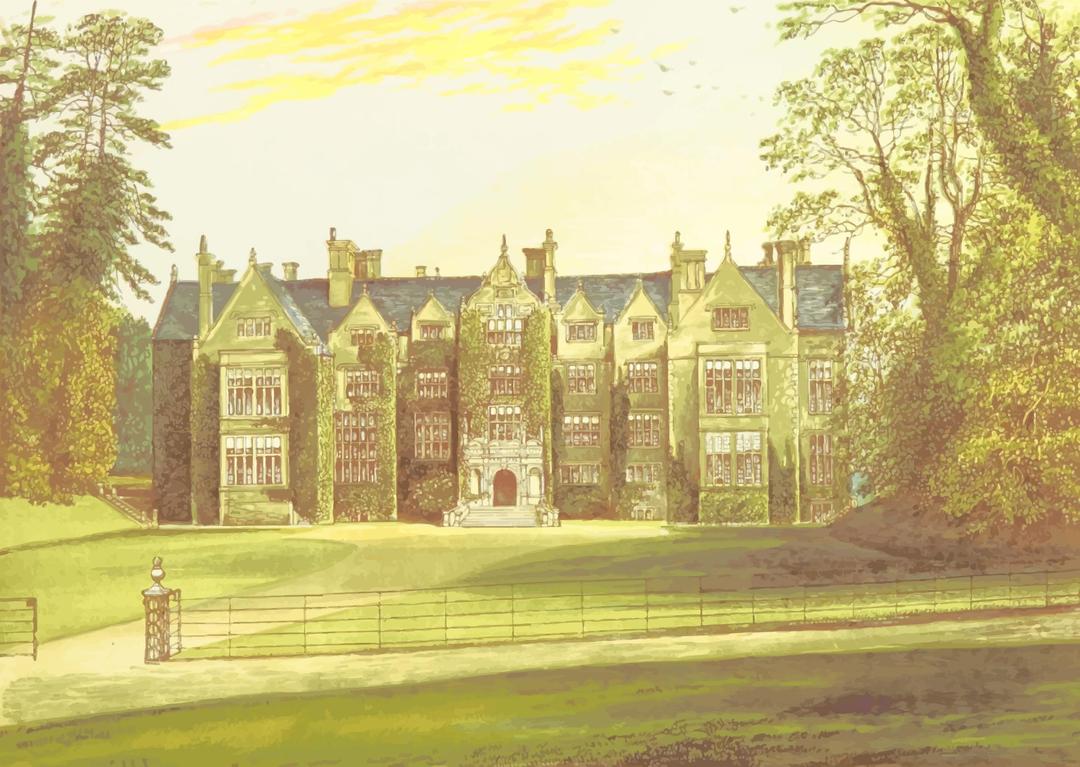 Wroxton Abbey png transparent