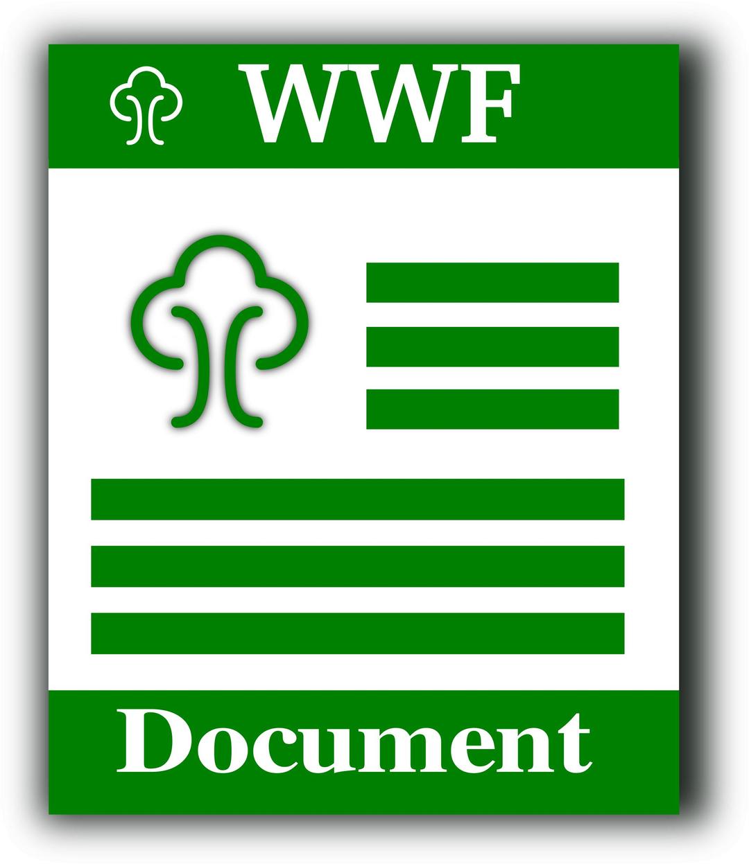 WWF format icon png transparent