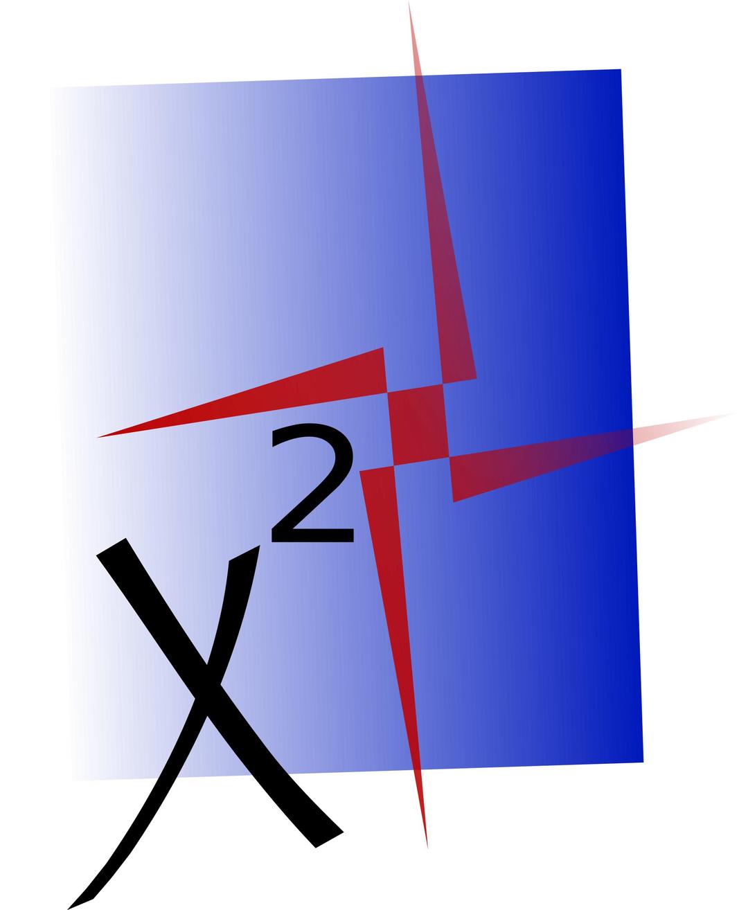 X squared png transparent