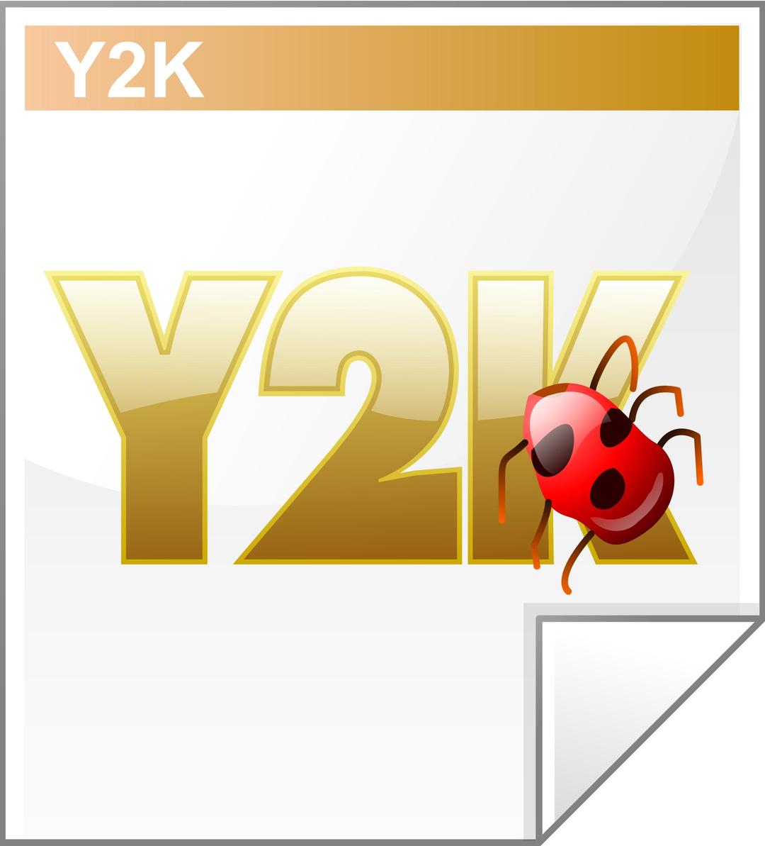 Y2K bug file png transparent