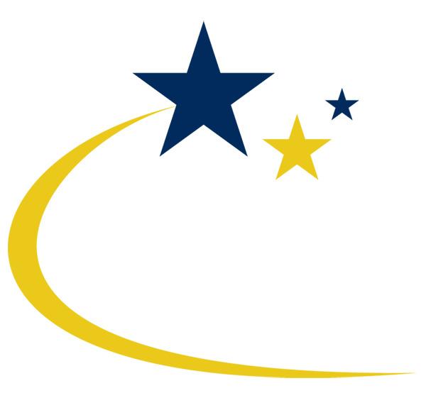 Yellow Blue Shooting Star png transparent