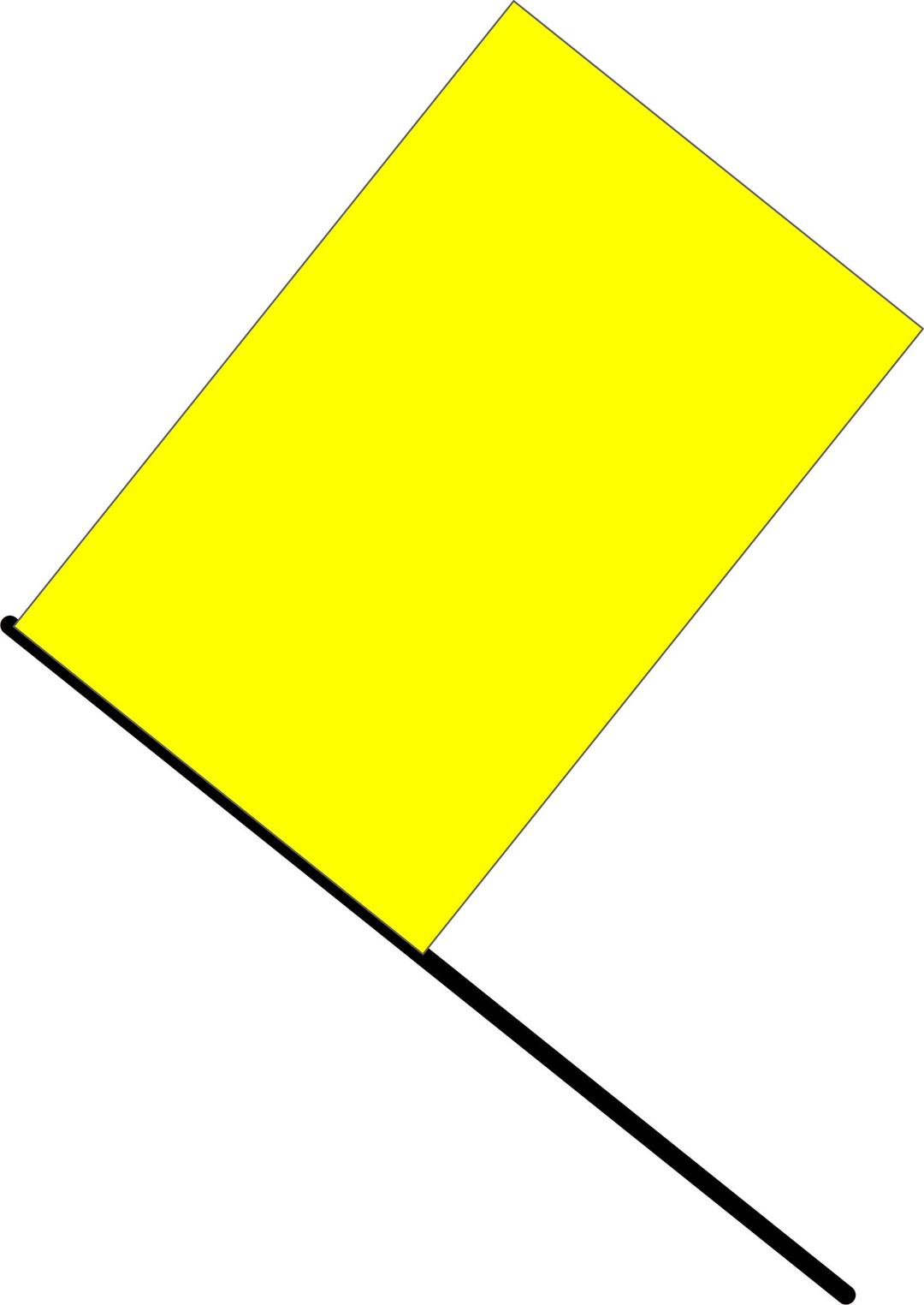 Yellow flag png transparent