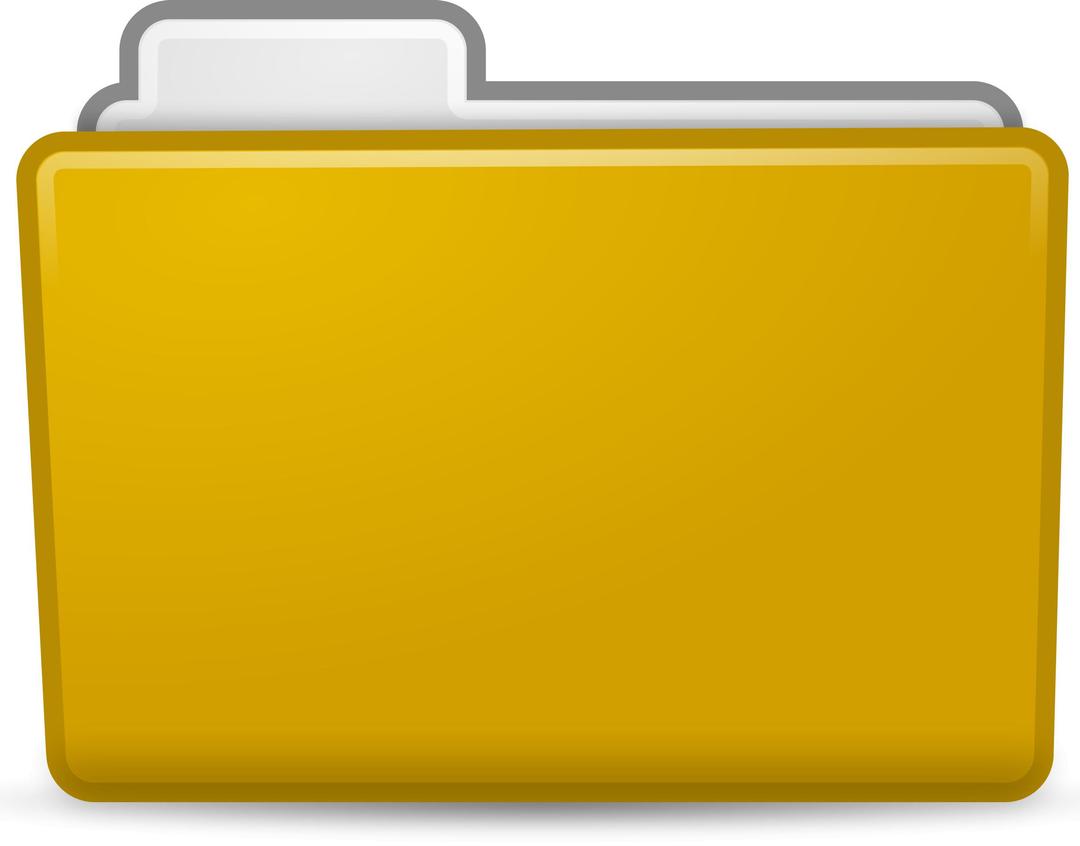 Yellow Folder Icon png transparent