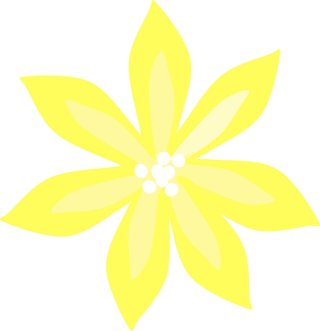 Yellow Lily  png transparent