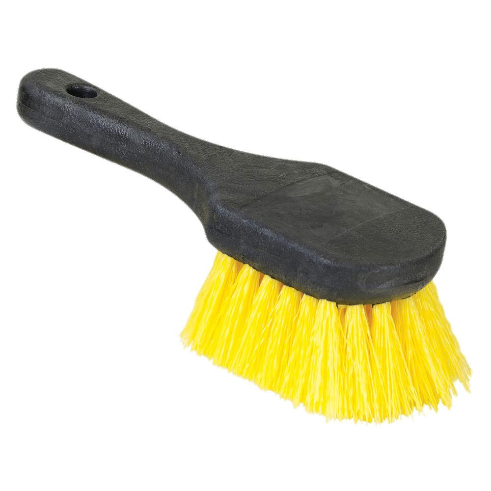 Yellow Scrub Cleaning Brush png transparent