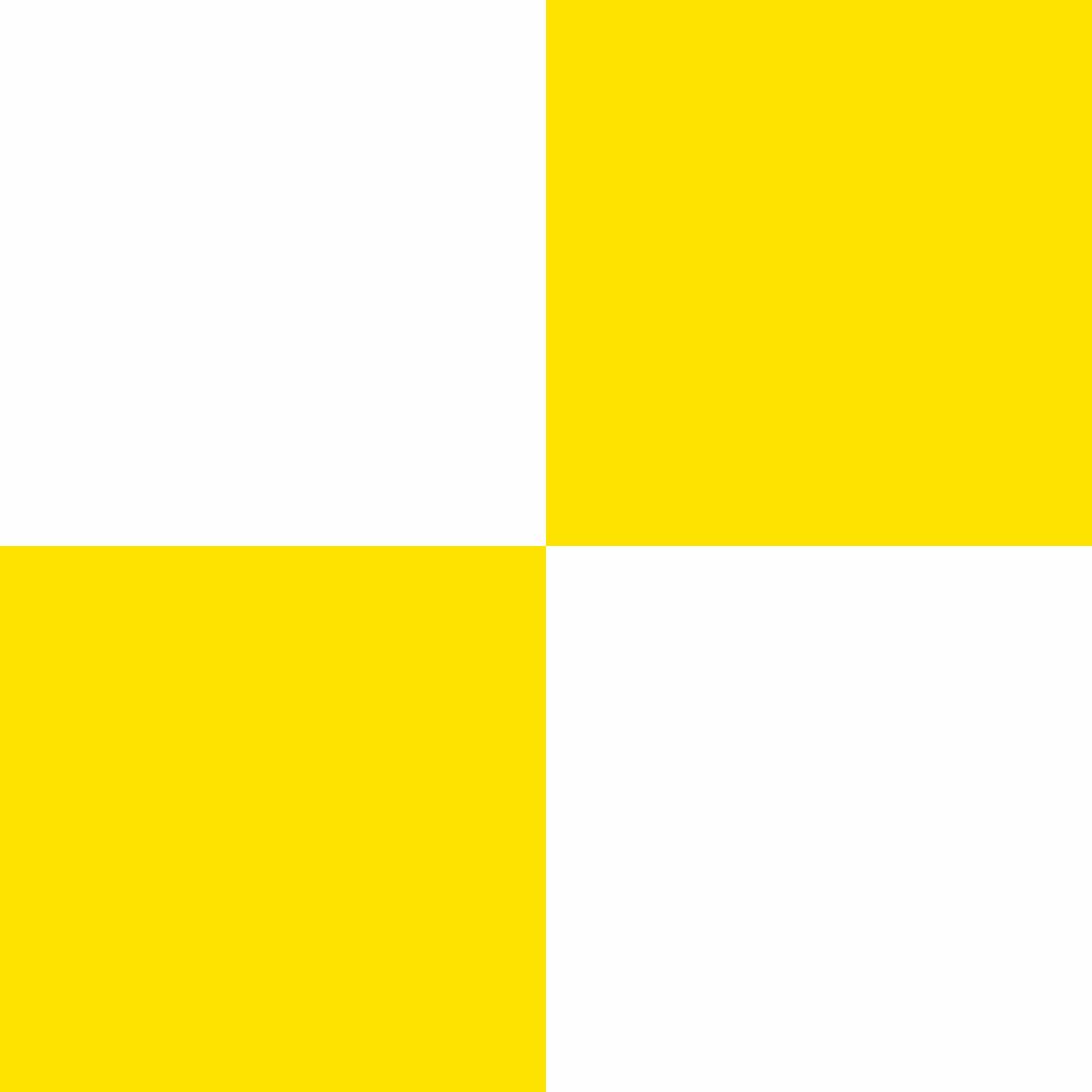 Yellow & white checker pattern png transparent