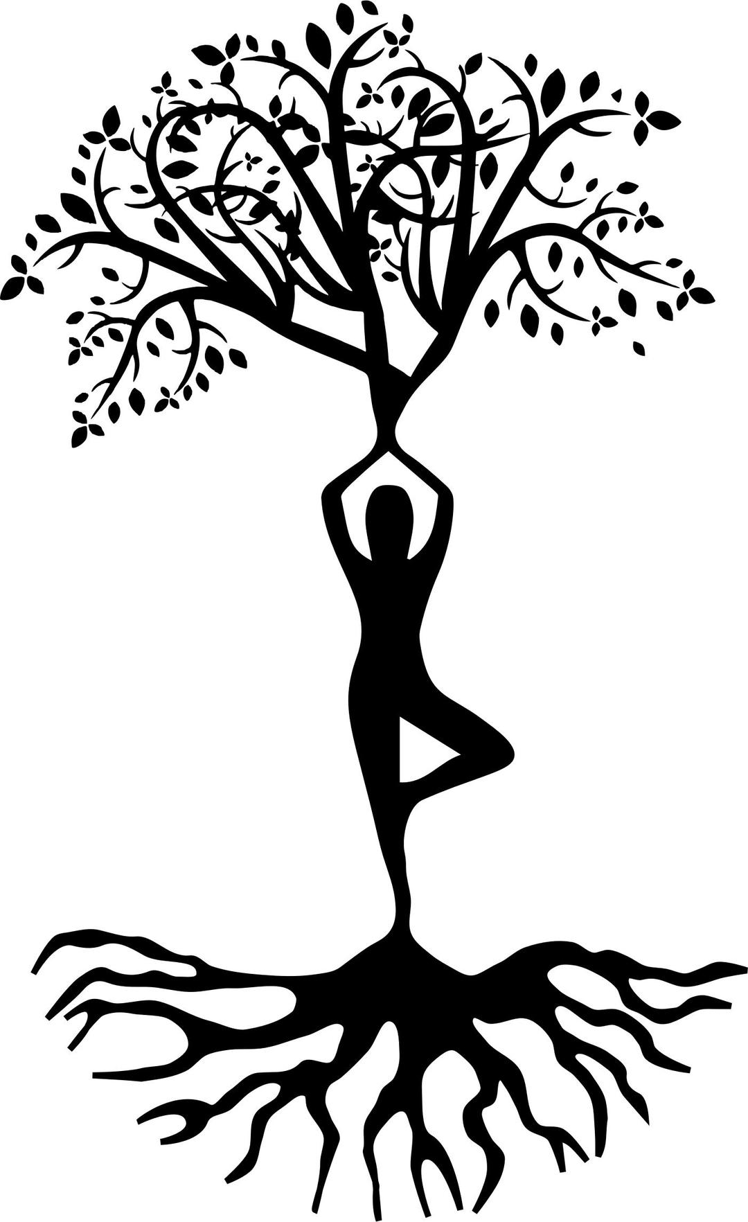 Yoga Tree png transparent