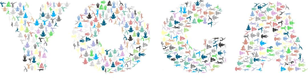 Yoga Typography No Background png transparent
