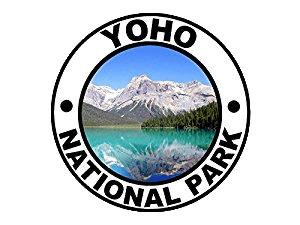 Yoho National Park Round Sticker png transparent