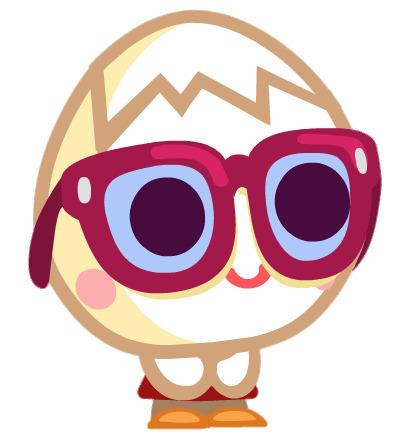 Yolka the Boiled Boffin Cute png transparent