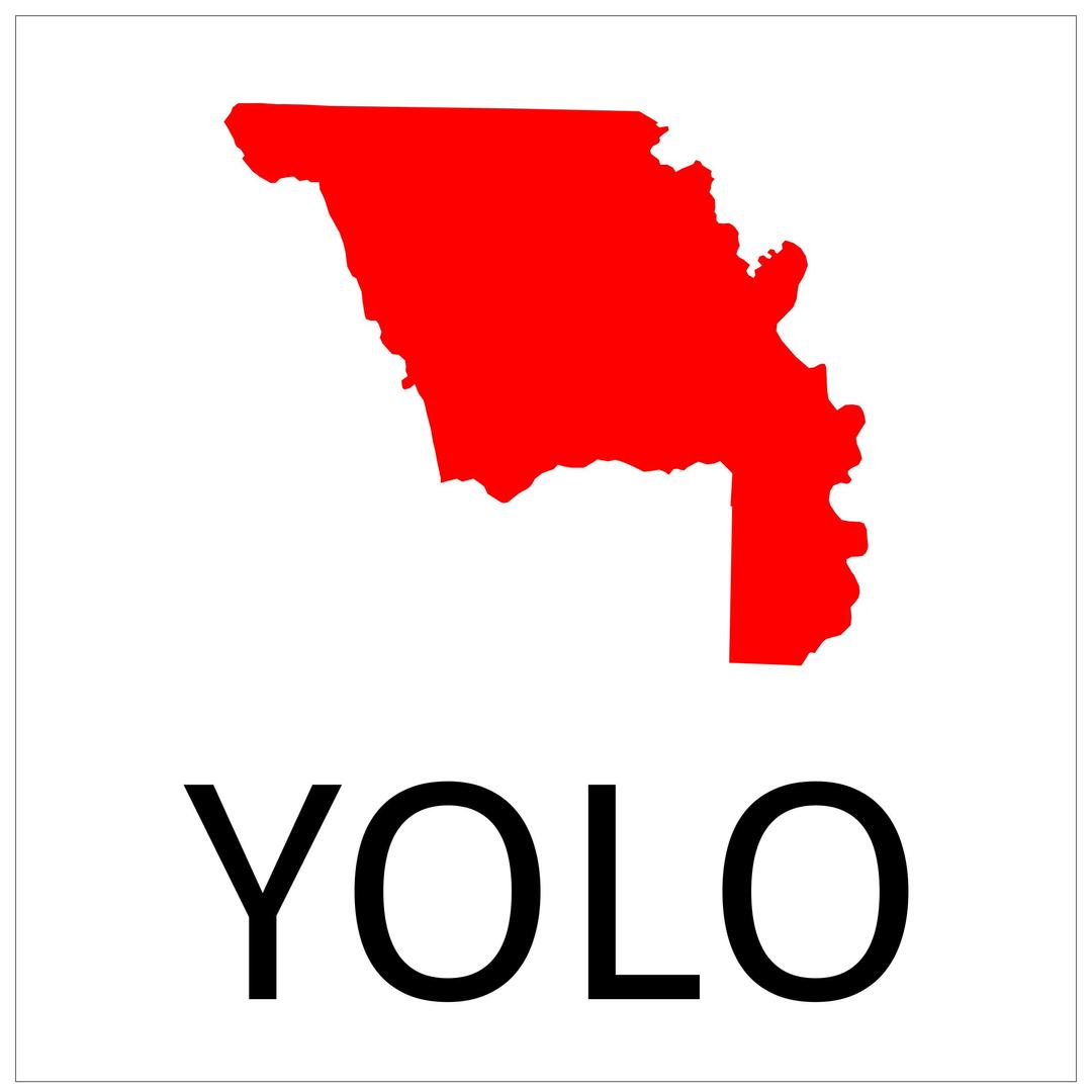 YOLO California go Put it on a T-Shirt png transparent