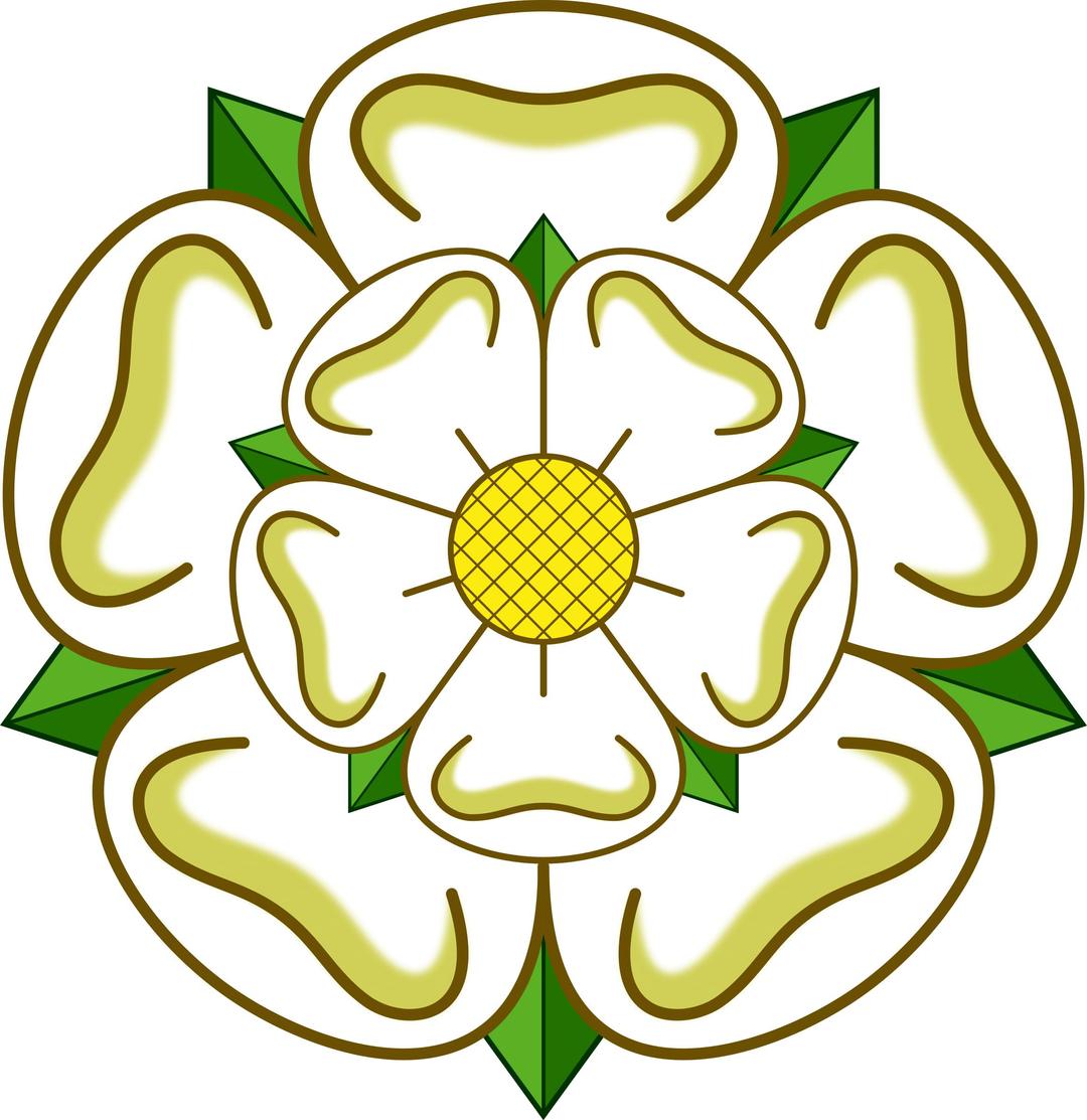 Yorkshire rose png transparent