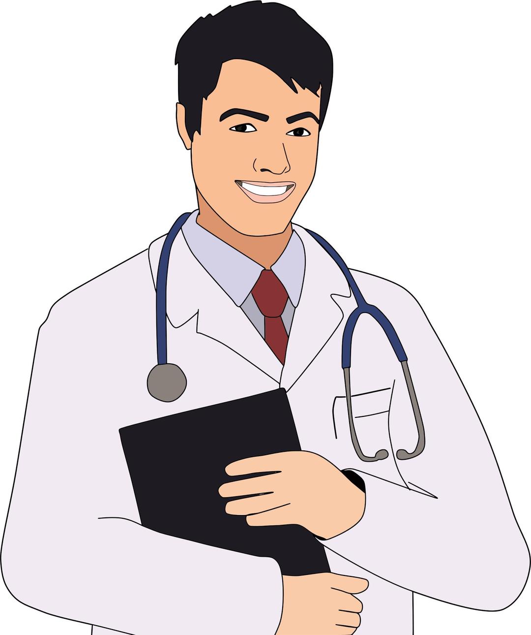 Young Male Doctor png transparent