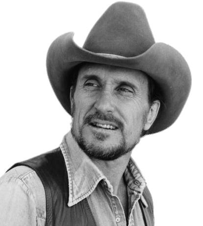 Young Robert Duvall Wearing Cowboy Hat png transparent