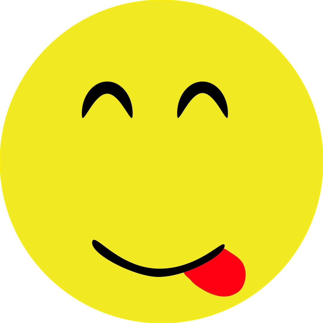 Yummy Smiley png transparent