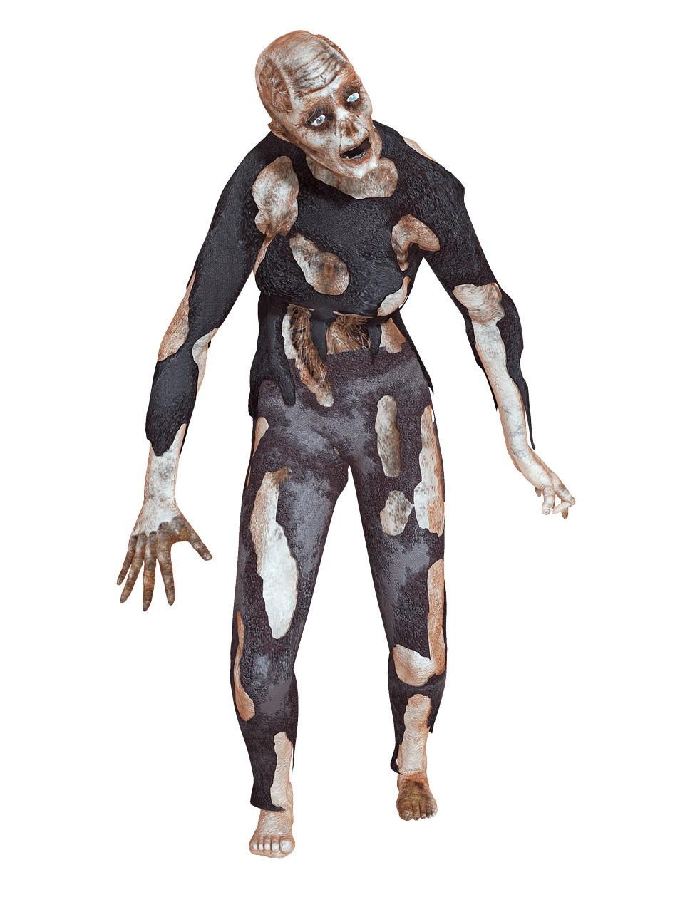 Zombie With Clothes png transparent