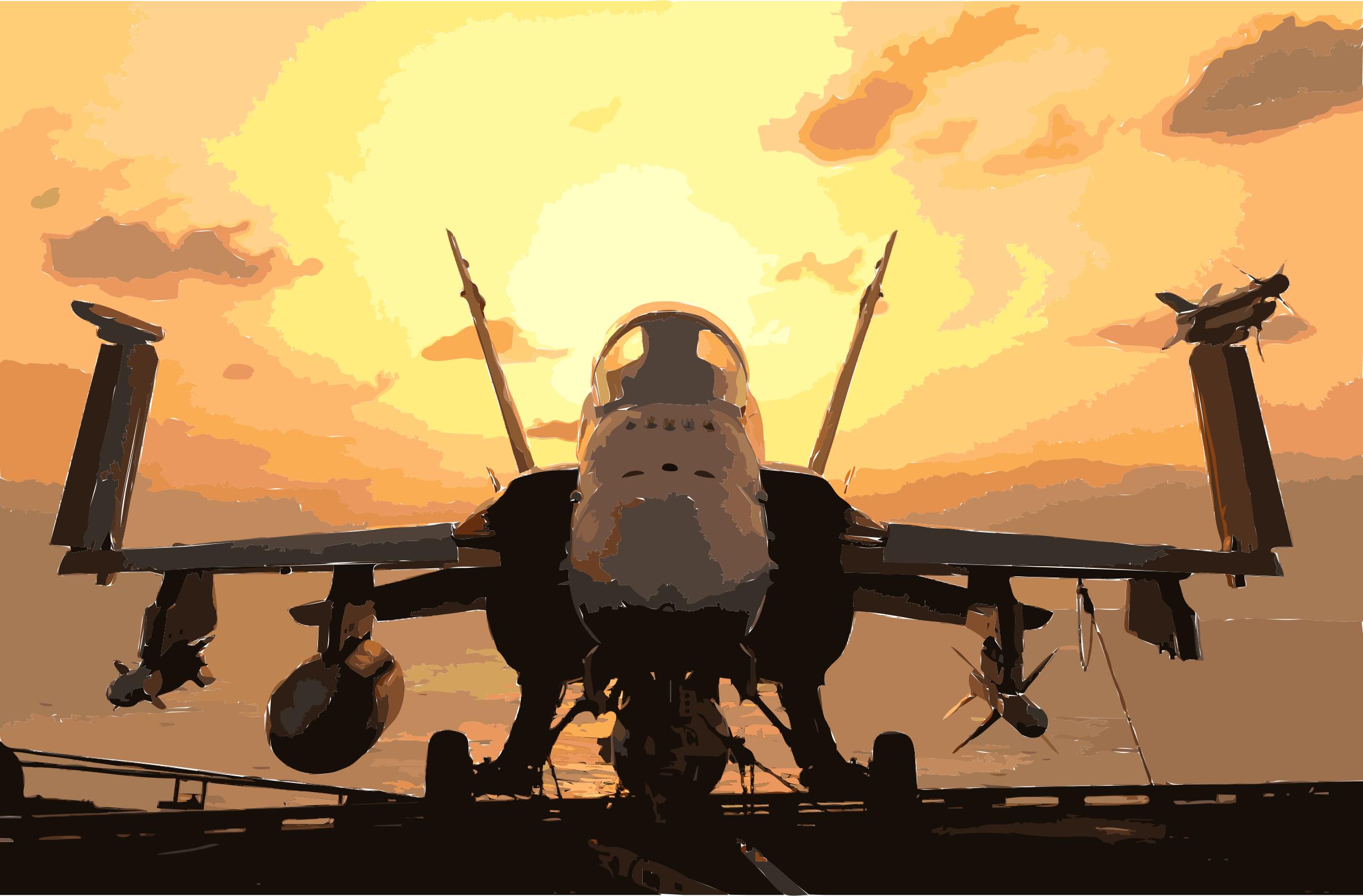 011218-N-9769P-047 F-A-18 With Weapons Ready for Mission PNG icons