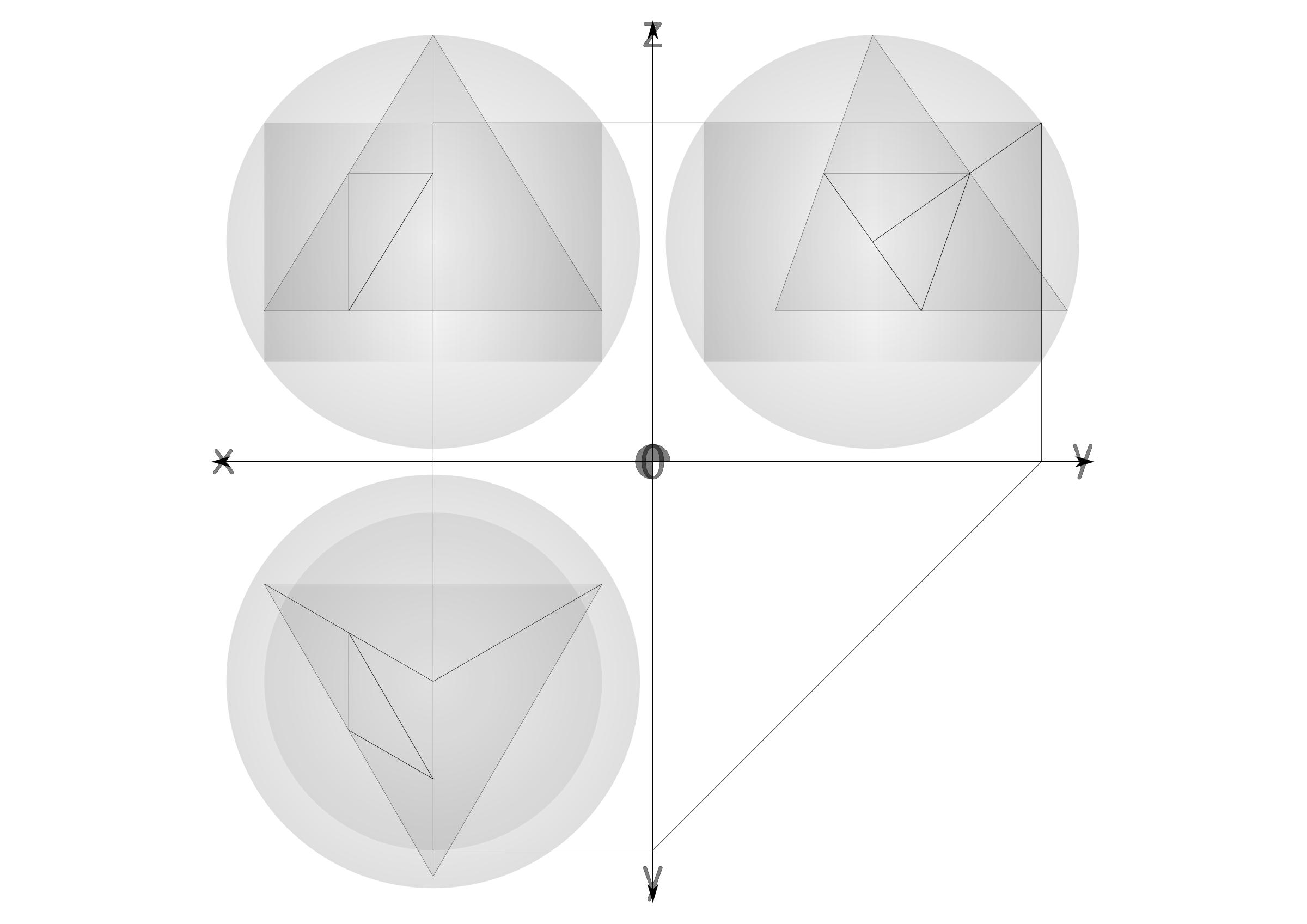 10 construction geodesic spheres recursive from tetrahedron PNG icons
