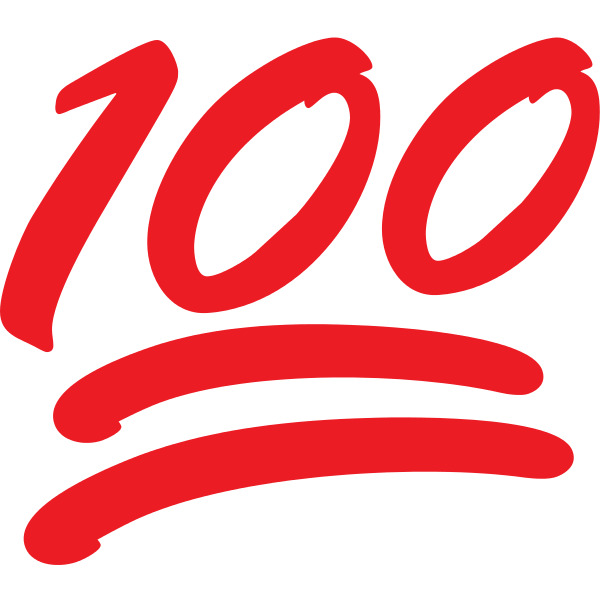 100 Emoji icons