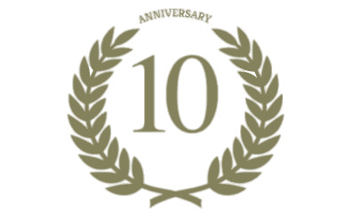 10th Anniversary Laurel icons