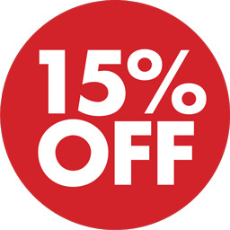 15% Off Discount PNG icons