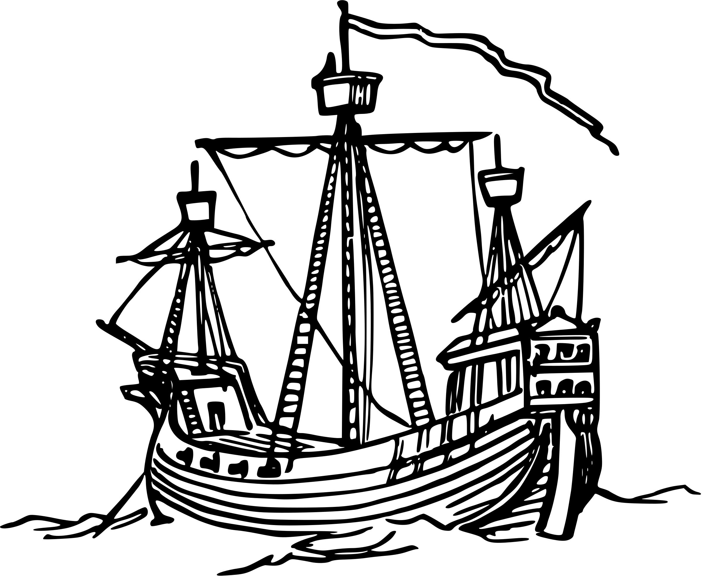 15th century ship png