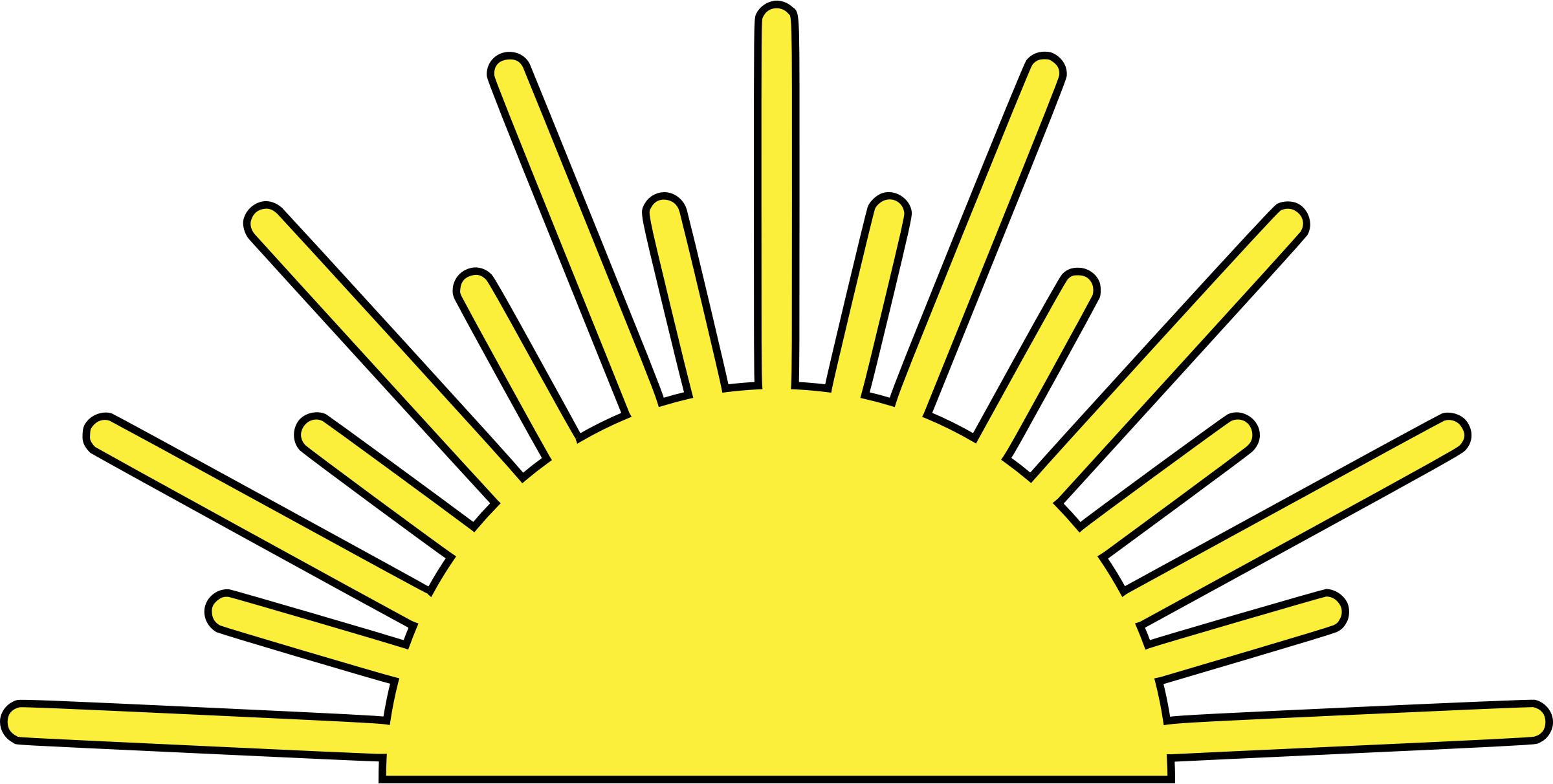 17 Rays Sun png